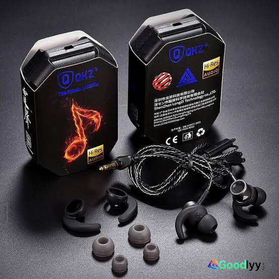 QKZ DM10 Zinc Alloy HiFi Earphone In Ear